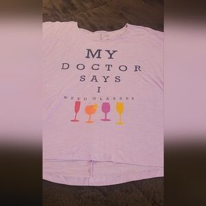 St. John's Bay Lavender Tee